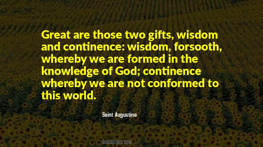 Gifts Of God Quotes #146594