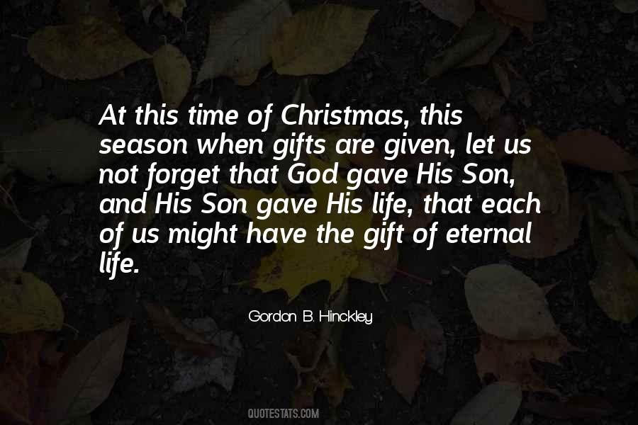 Gifts Of God Quotes #456201