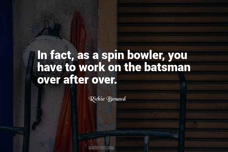 Quotes About Batsman #1340675