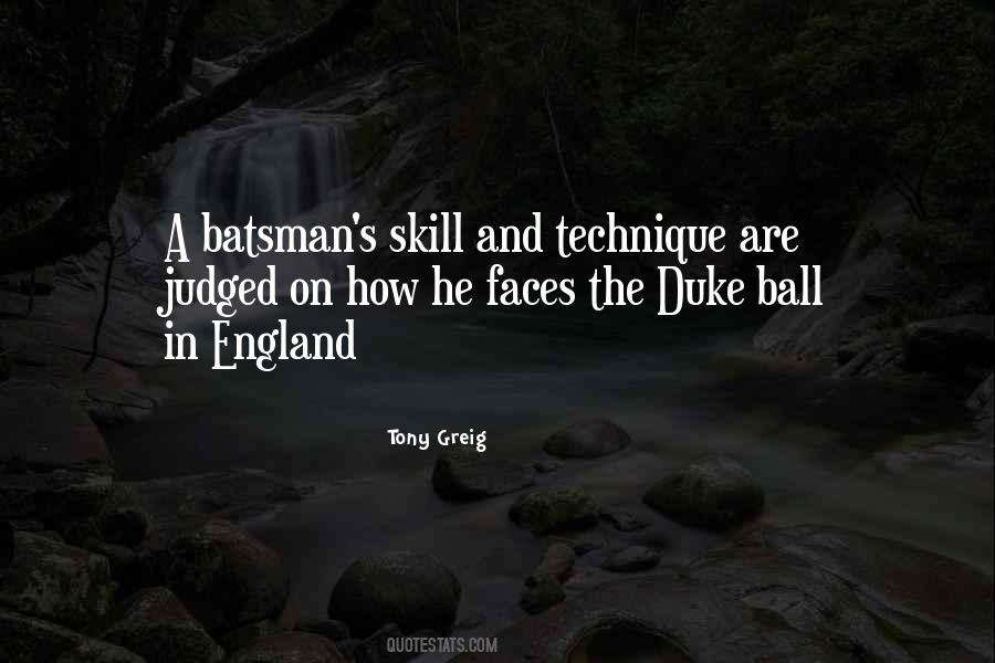 Quotes About Batsman #1425647