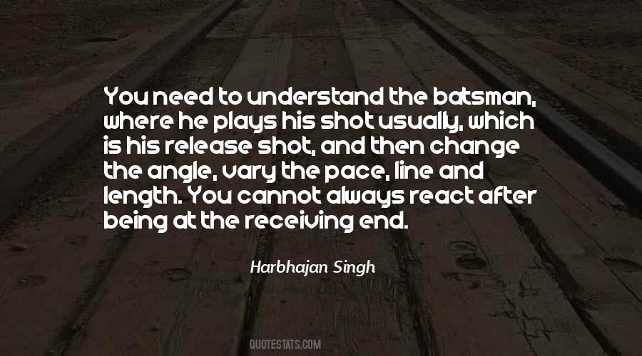 Quotes About Batsman #865675