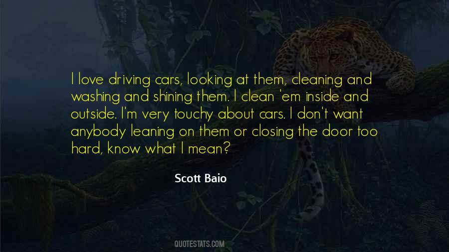 Quotes About Clean Cars #1713199