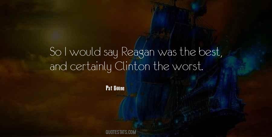 Quotes About Reagan #1364086