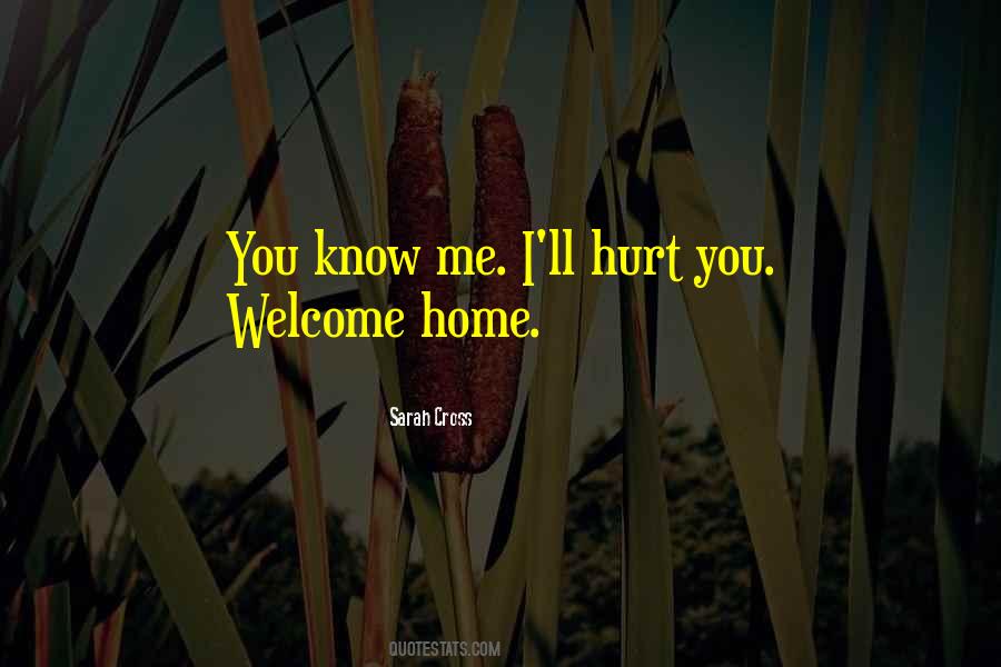 Quotes About You Know Me #112122