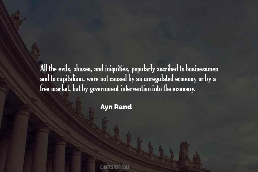 Quotes About Unregulated Capitalism #1215851