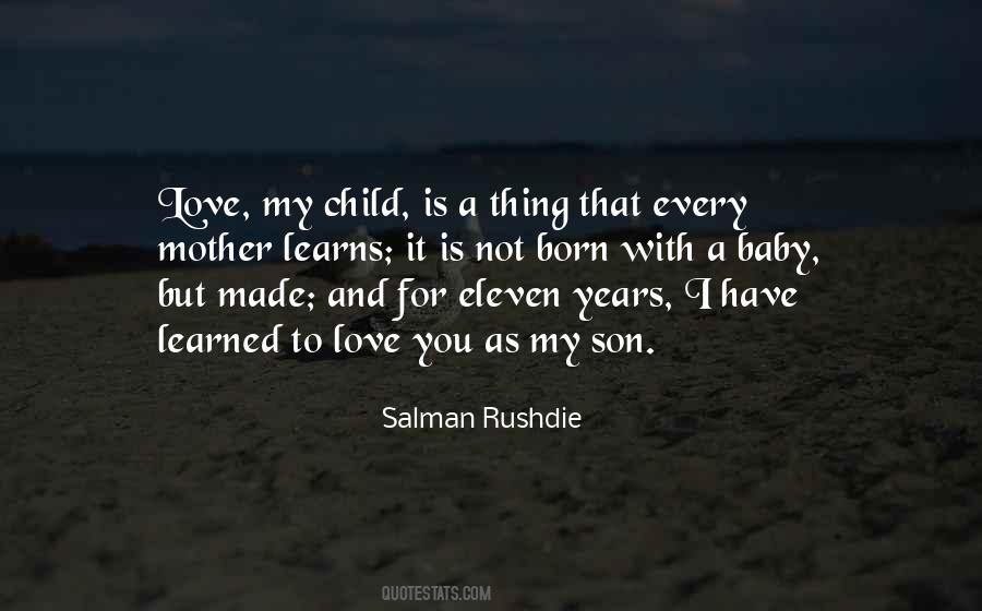 Quotes About Love To A Child #350926