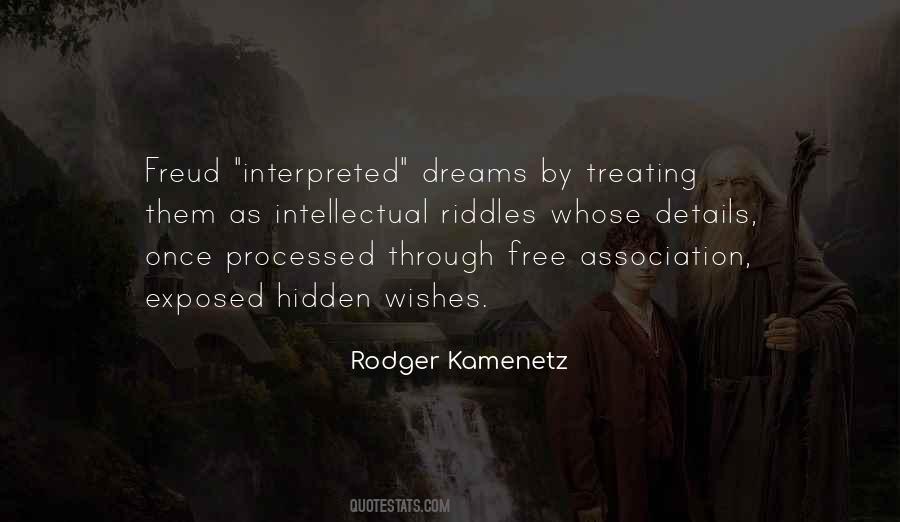 Quotes About Dreams Freud #1282659