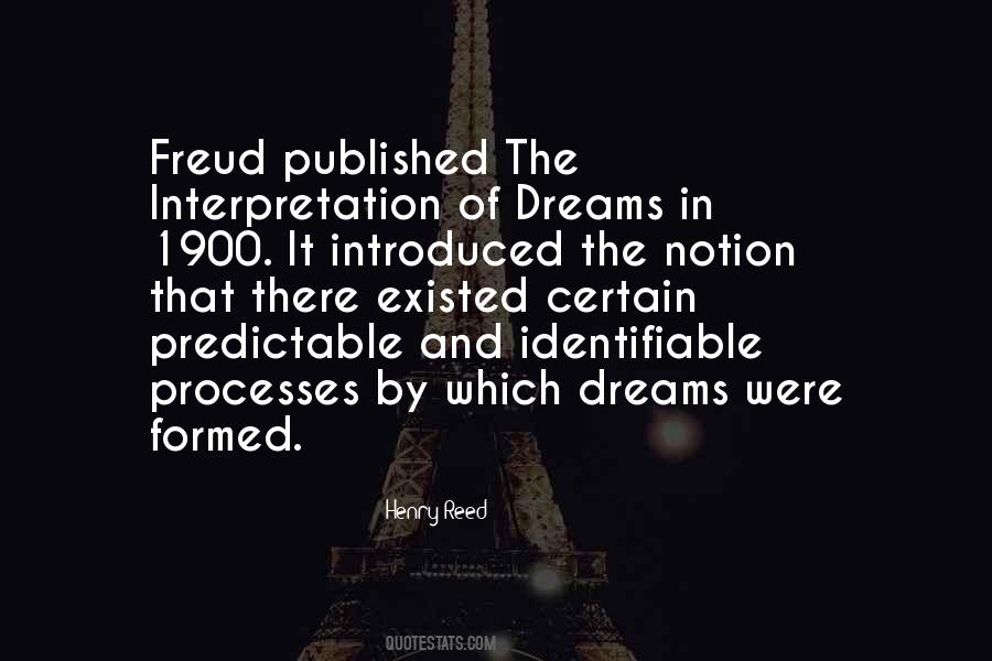 Quotes About Dreams Freud #355929