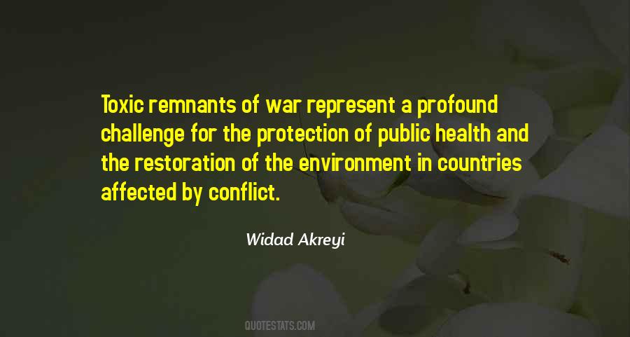 Quotes About Toxic Environment #1451137