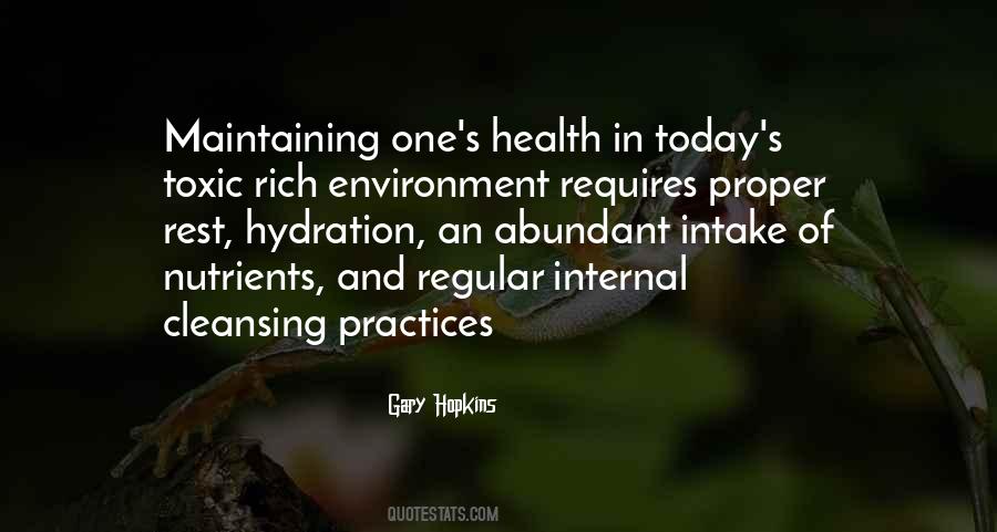 Quotes About Toxic Environment #1548128