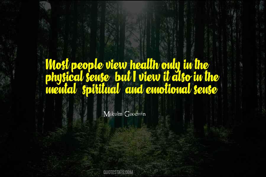 Quotes About Mental And Emotional Health #1810225