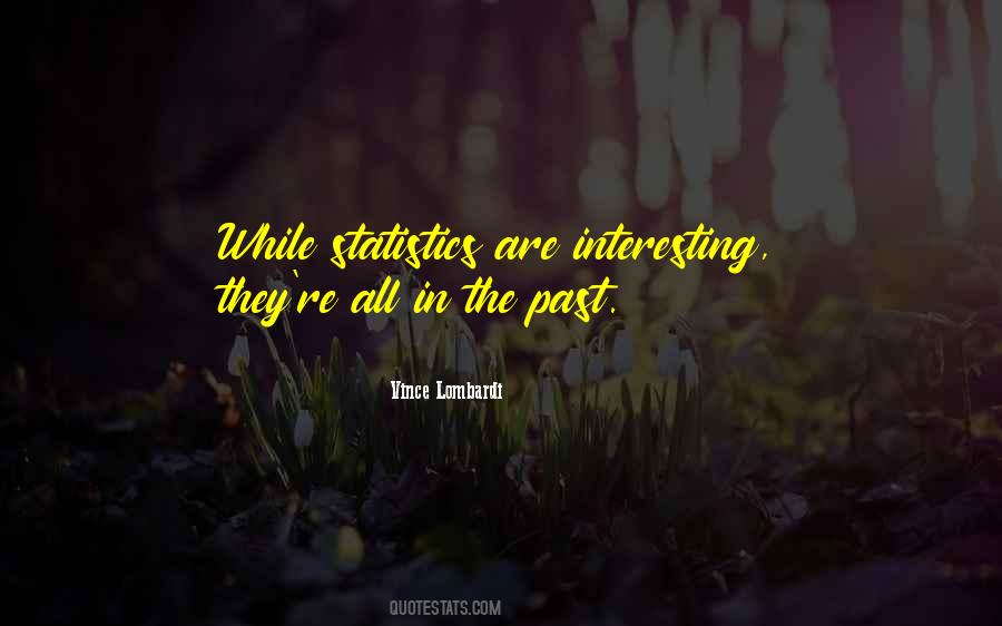 Quotes About Sports Statistics #1743788