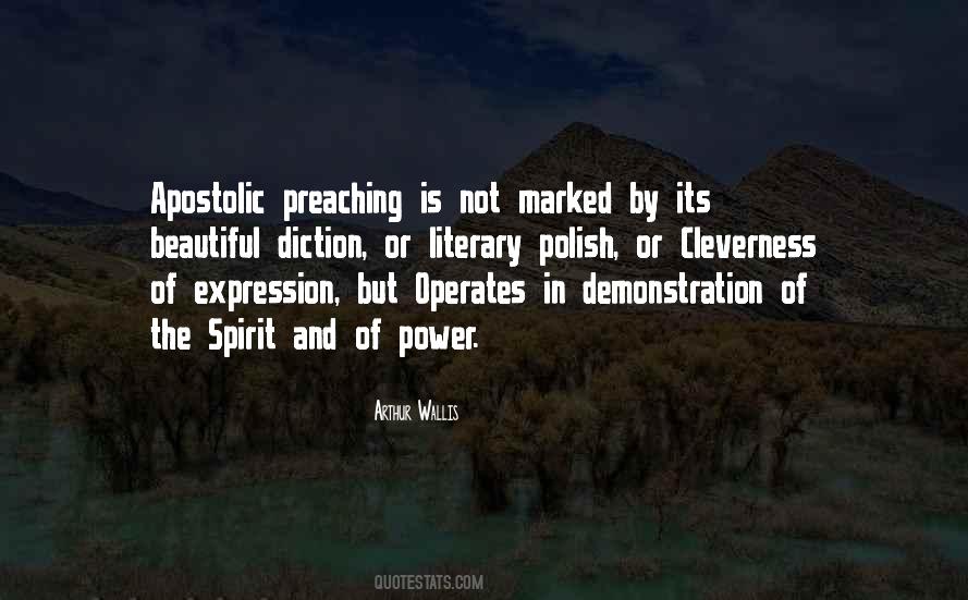 Quotes About Apostolic #1562300