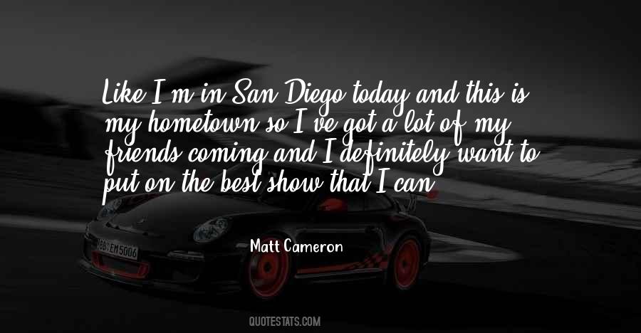 Quotes About San Diego #455652