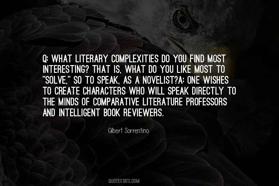 Quotes About Comparative Literature #1261445