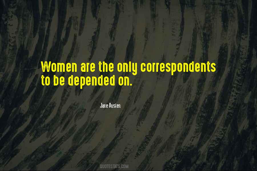 Women Correspondents Quotes #637289