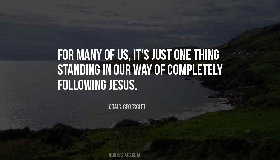 Quotes About Following Jesus #415235