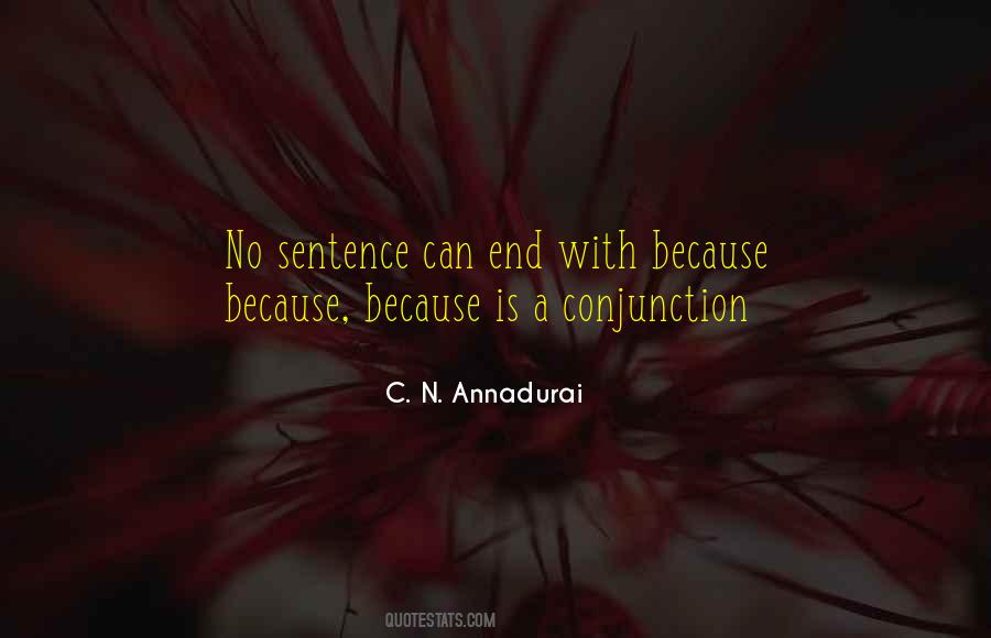 Quotes About Conjunctions #326245