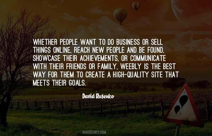 Quotes About Business Goals #1221139