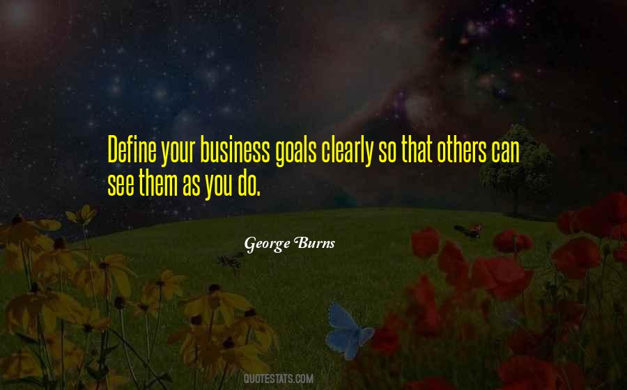 Quotes About Business Goals #517514