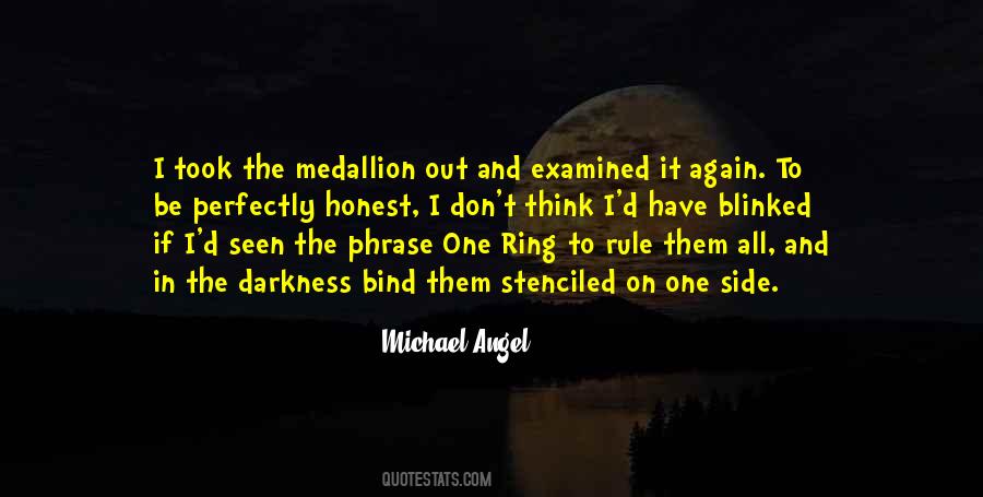 One Ring Quotes #1327791