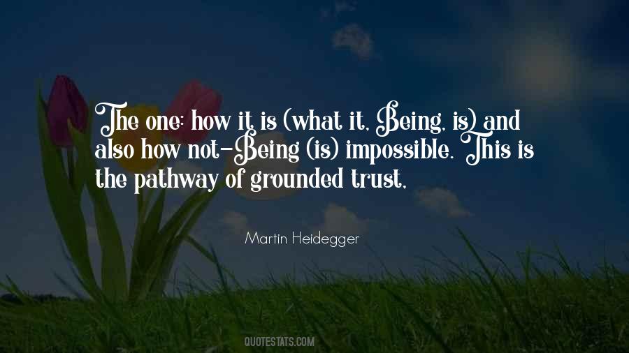 Quotes About Grounded #1114330