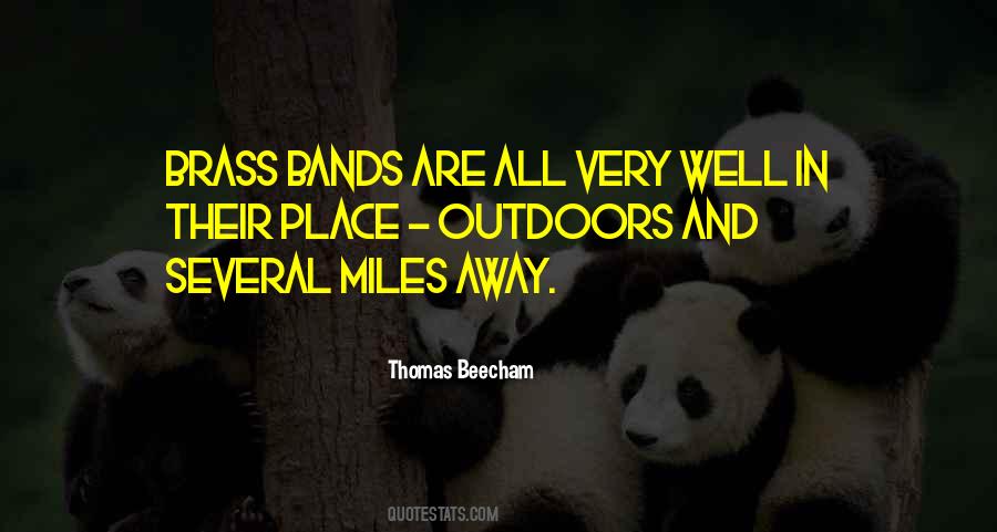 Quotes About Brass Bands #194900