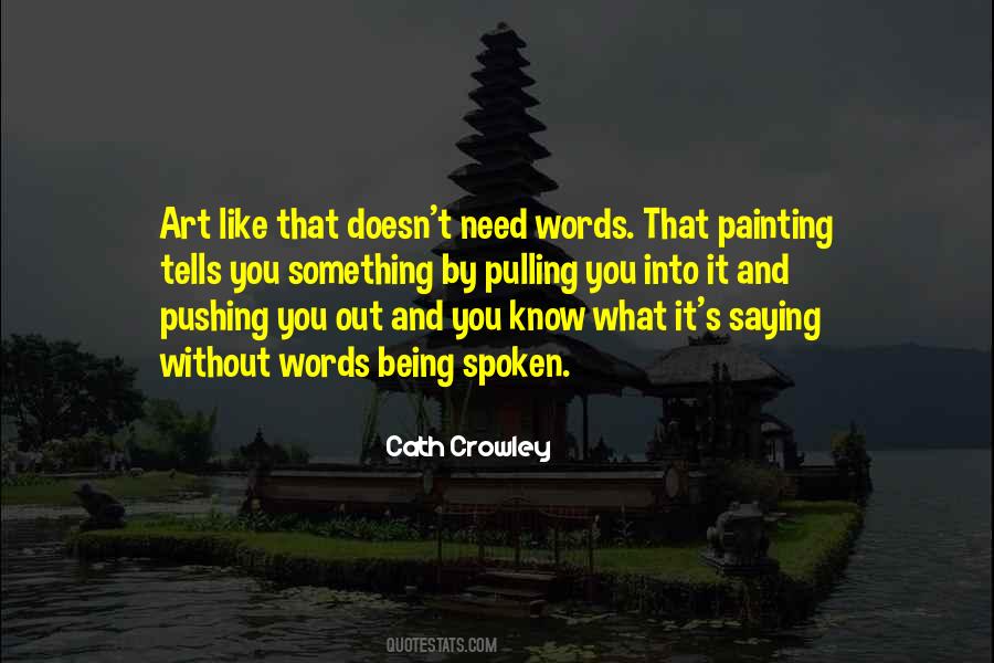 Quotes About Words And Art #172707