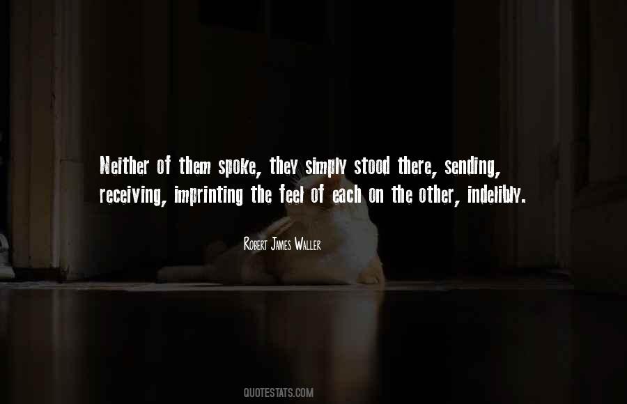 Quotes About Imprinting #221398