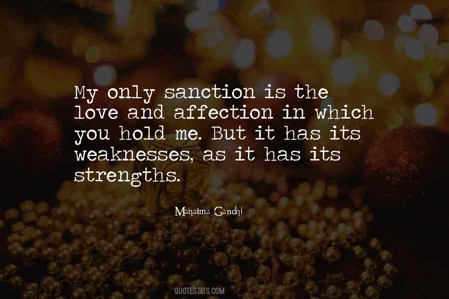 Quotes About Weakness And Love #790961