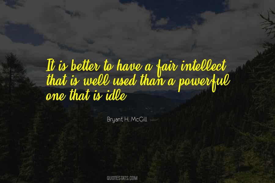 Quotes About Intellect #1703279