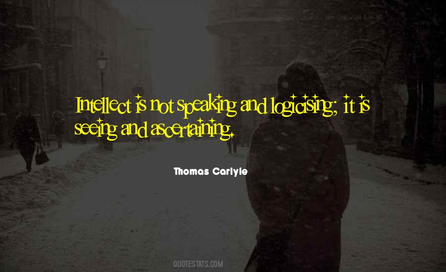 Quotes About Intellect #1708505