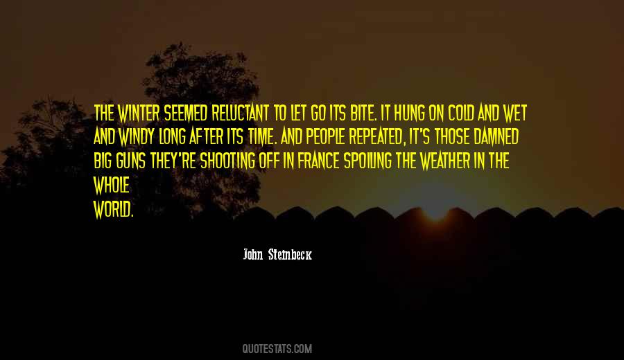 Quotes About Wet Weather #1680526