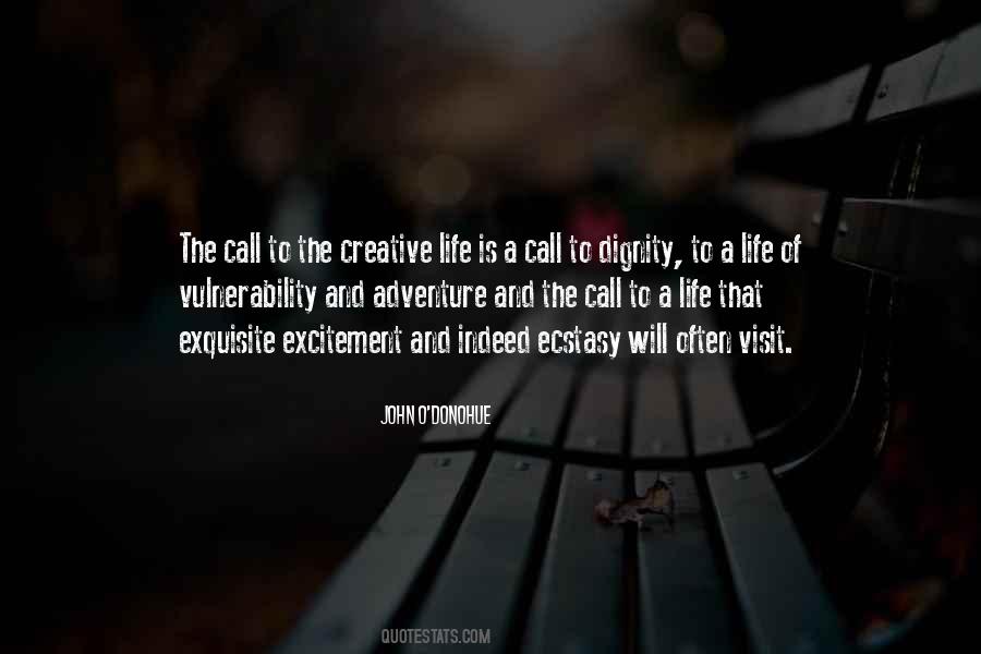 Life Excitement Quotes #123719