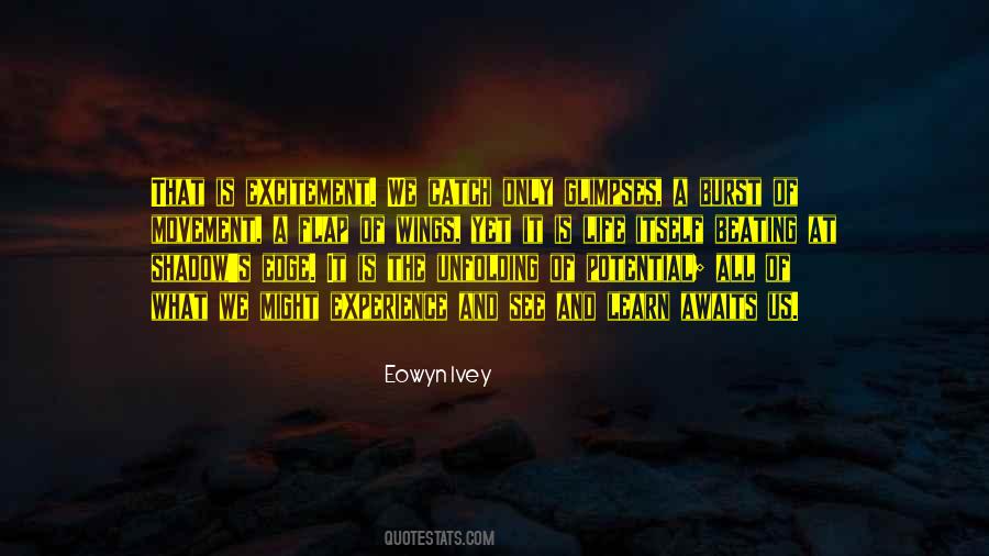 Life Excitement Quotes #477938