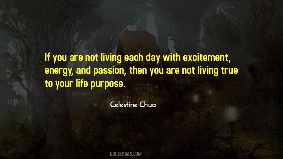 Life Excitement Quotes #525878