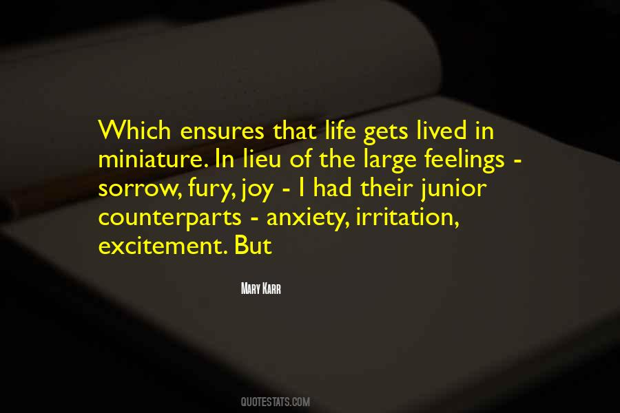 Life Excitement Quotes #881236