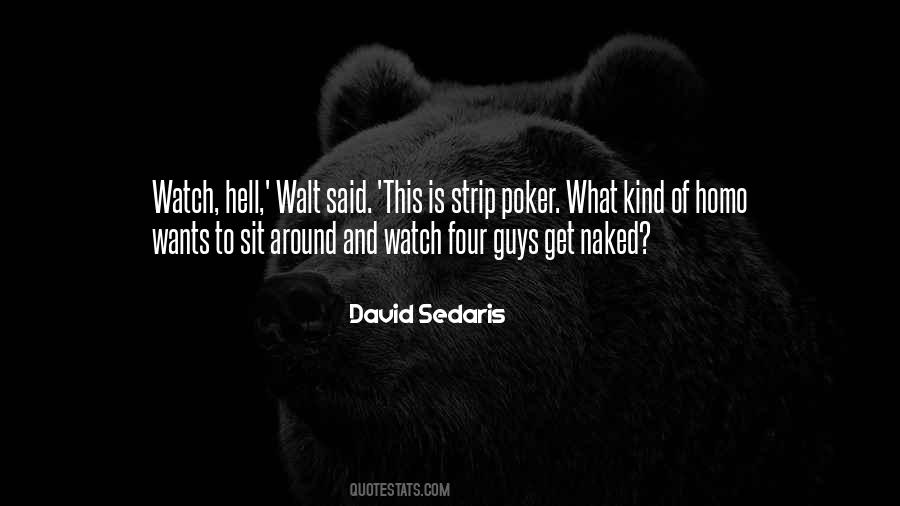Quotes About Strip Poker #351585