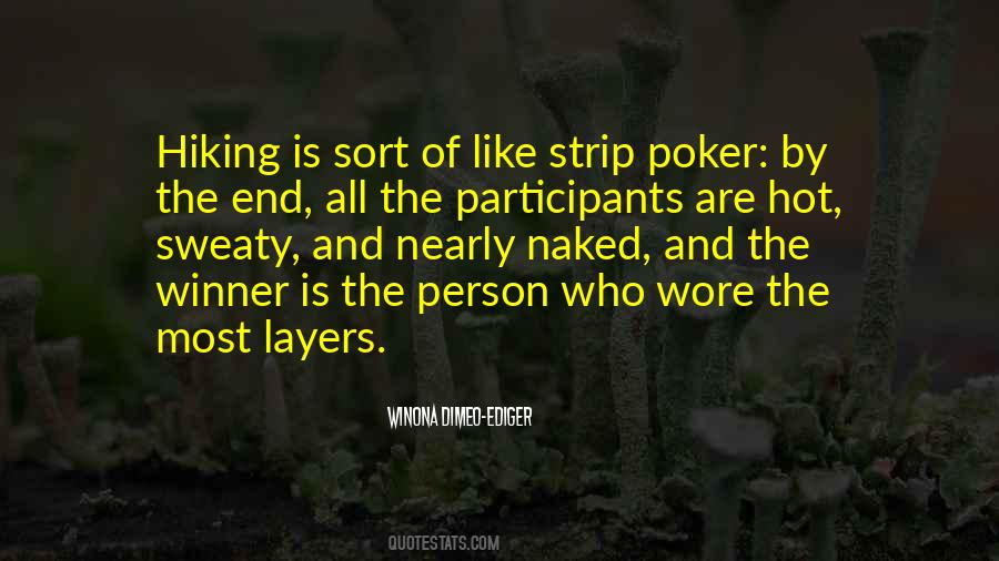 Quotes About Strip Poker #541594