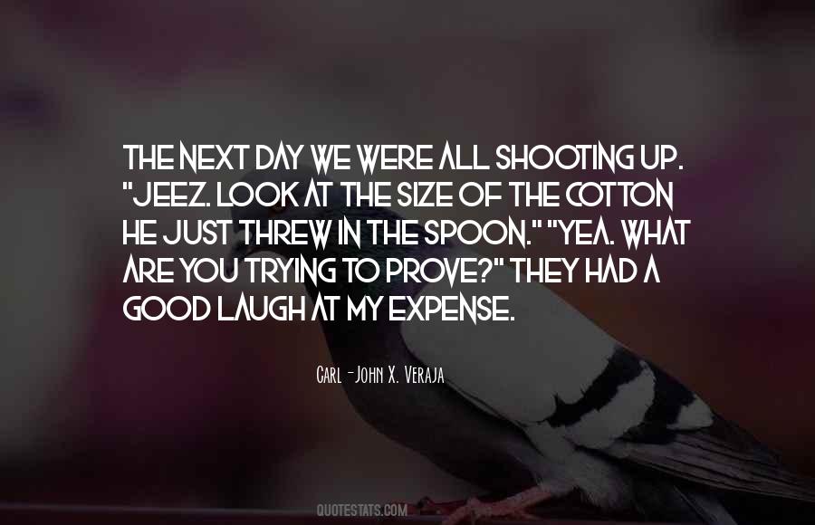 What Are You Trying To Prove Quotes #1082147