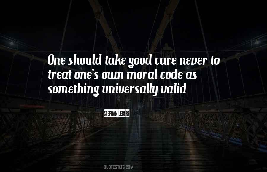 Moral Good Quotes #117477