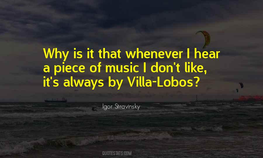 Quotes About Villa #542724