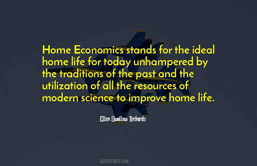 Quotes About Home Economics #15215