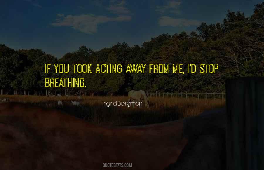 Quotes About Breathing #1646424