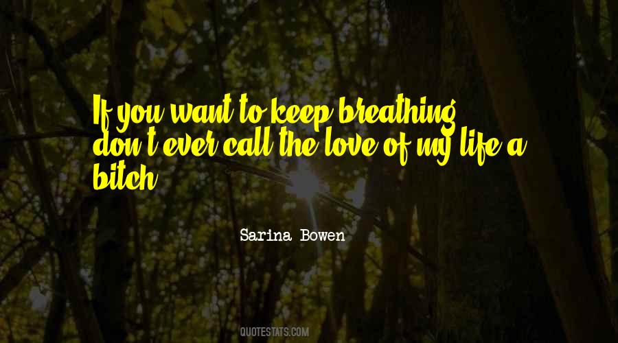 Quotes About Breathing #1650796