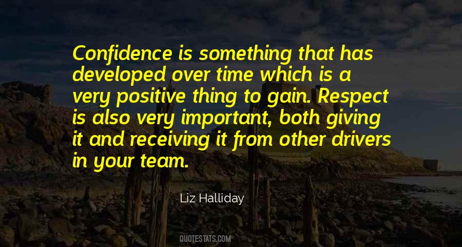 Giving Respect Quotes #332421