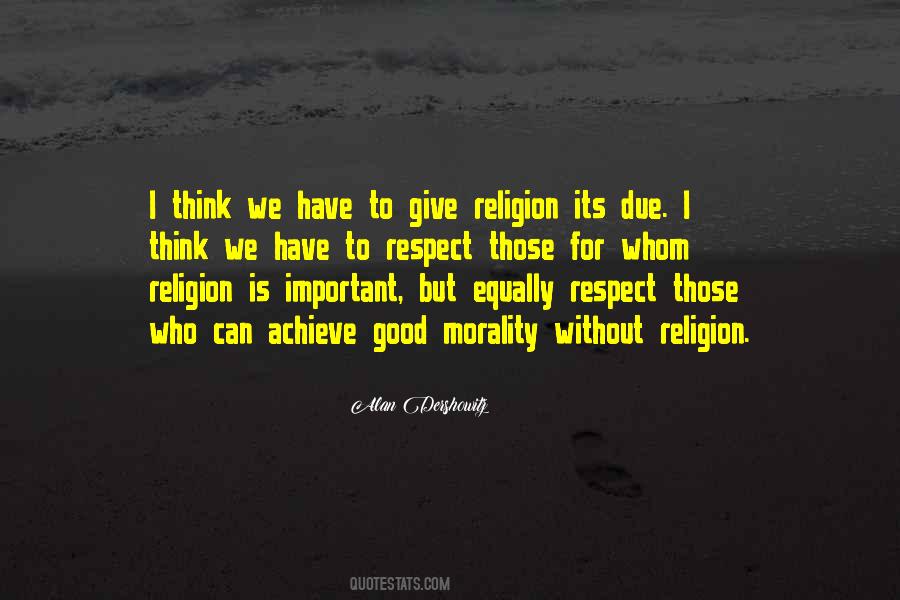Giving Respect Quotes #386159