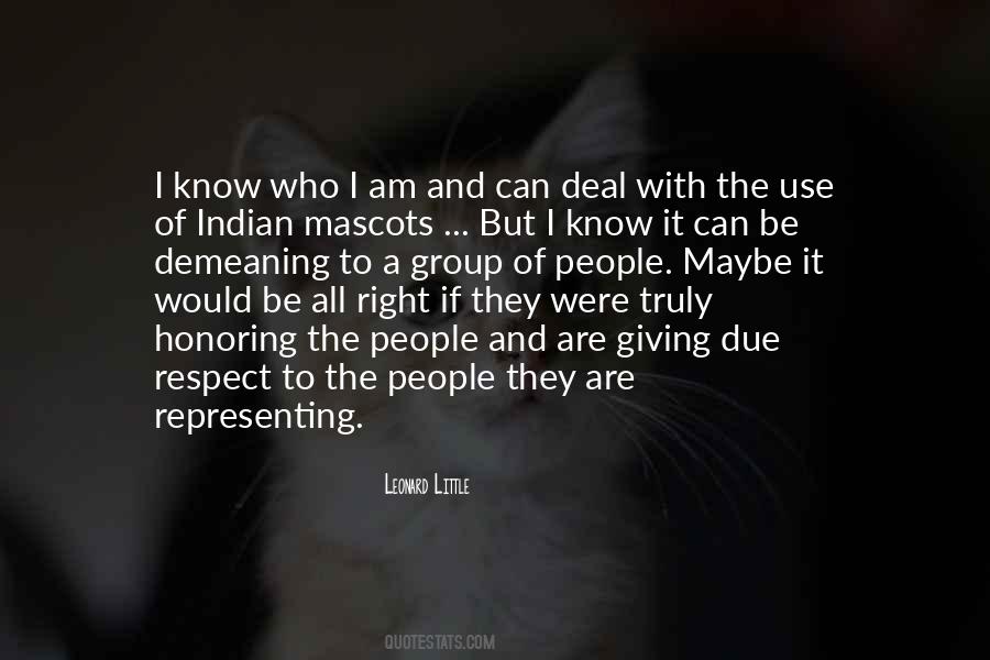 Giving Respect Quotes #429980