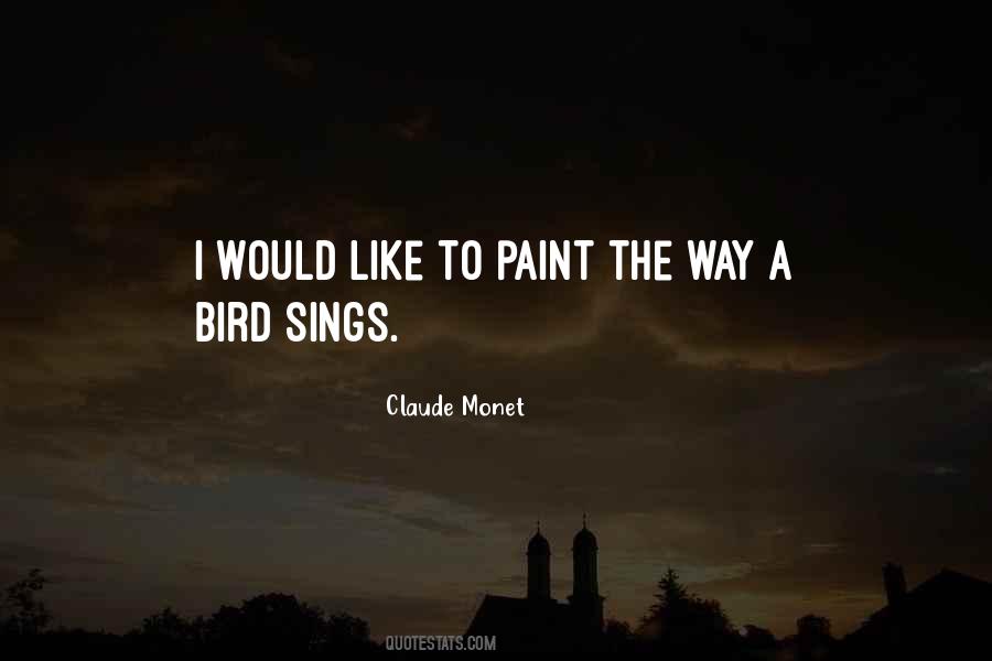 Quotes About Monet #126311