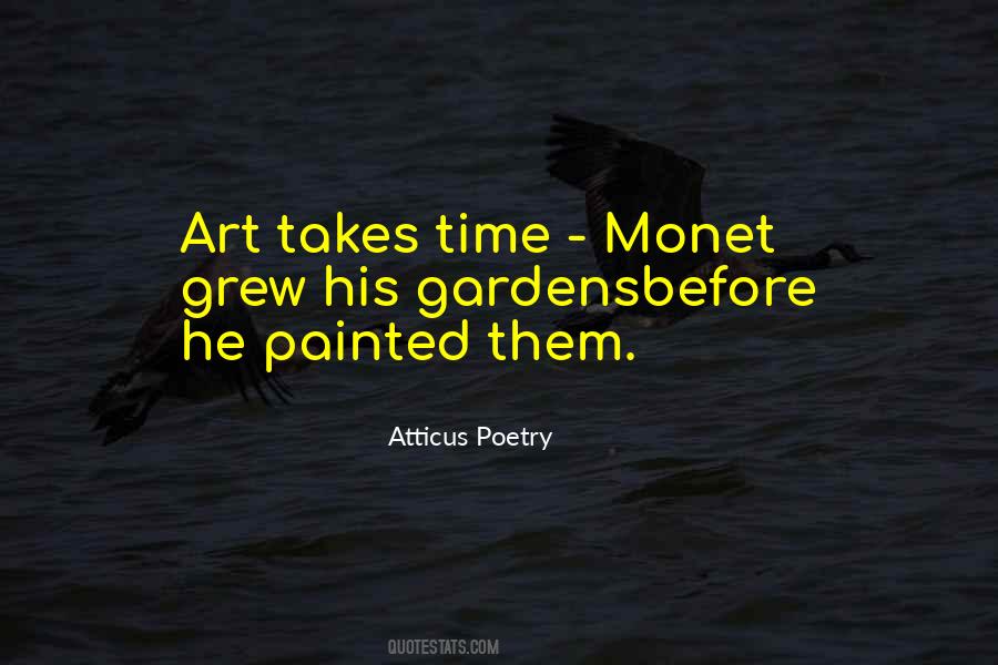 Quotes About Monet #1405876